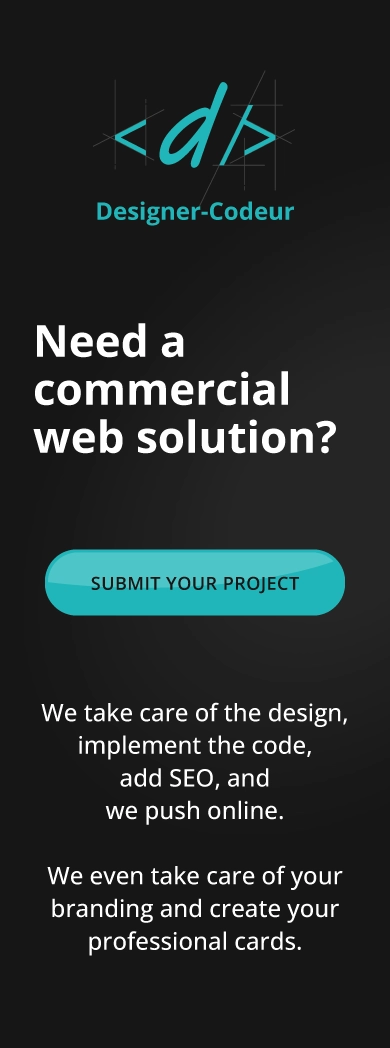 Designer Codeur