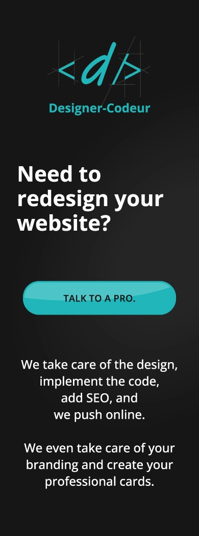 Designer Codeur